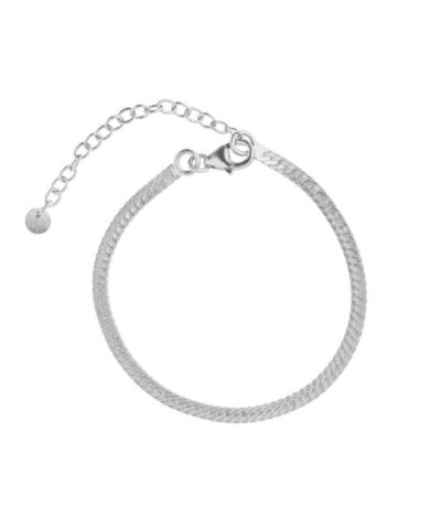 Stine A – Snake bracelet silver
