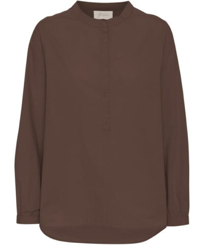 Alternative view of Frau - Madrid Skjorte - Coffee Quartz