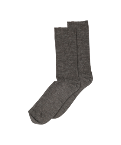 fine wool rib socks