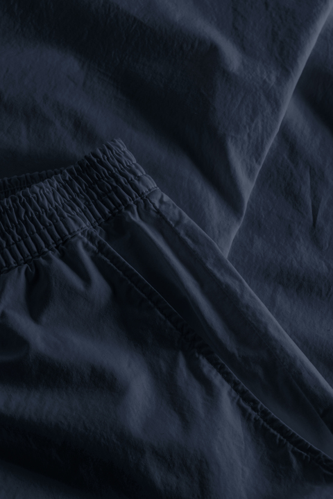 Rue De Tokyo - Palla Garment Dyed Poplin Pants, Navy - Image 5