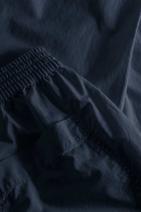 Rue De Tokyo - Palla Garment Dyed Poplin Pants, Navy - Image 6