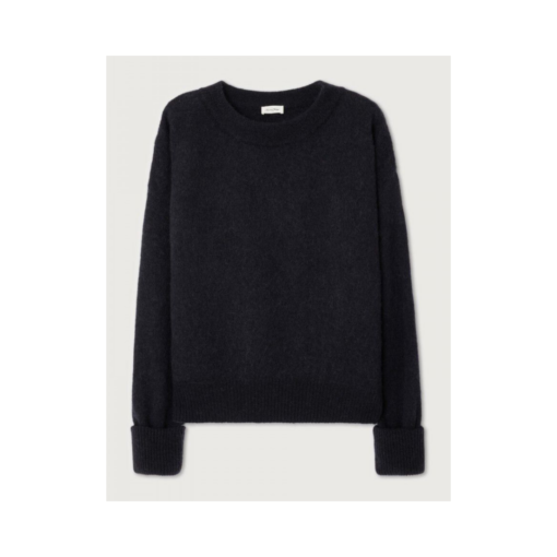 American Vintage - Vitow Strik Sweater, Sort