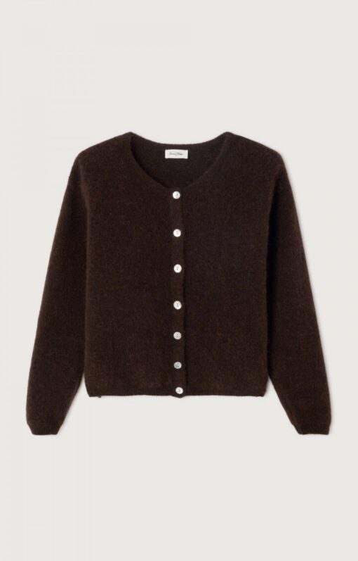 American Vintage – Vitow Cardigan, Cafe Chine - Image 3