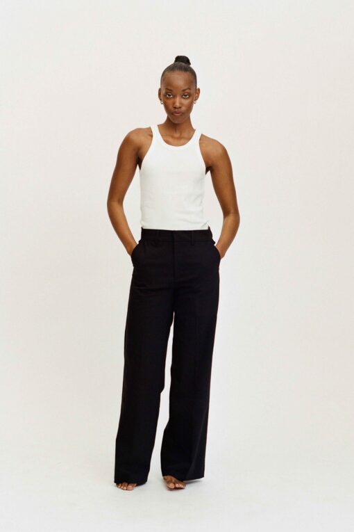IVY - Alice Wide Pant, Sort - Image 2