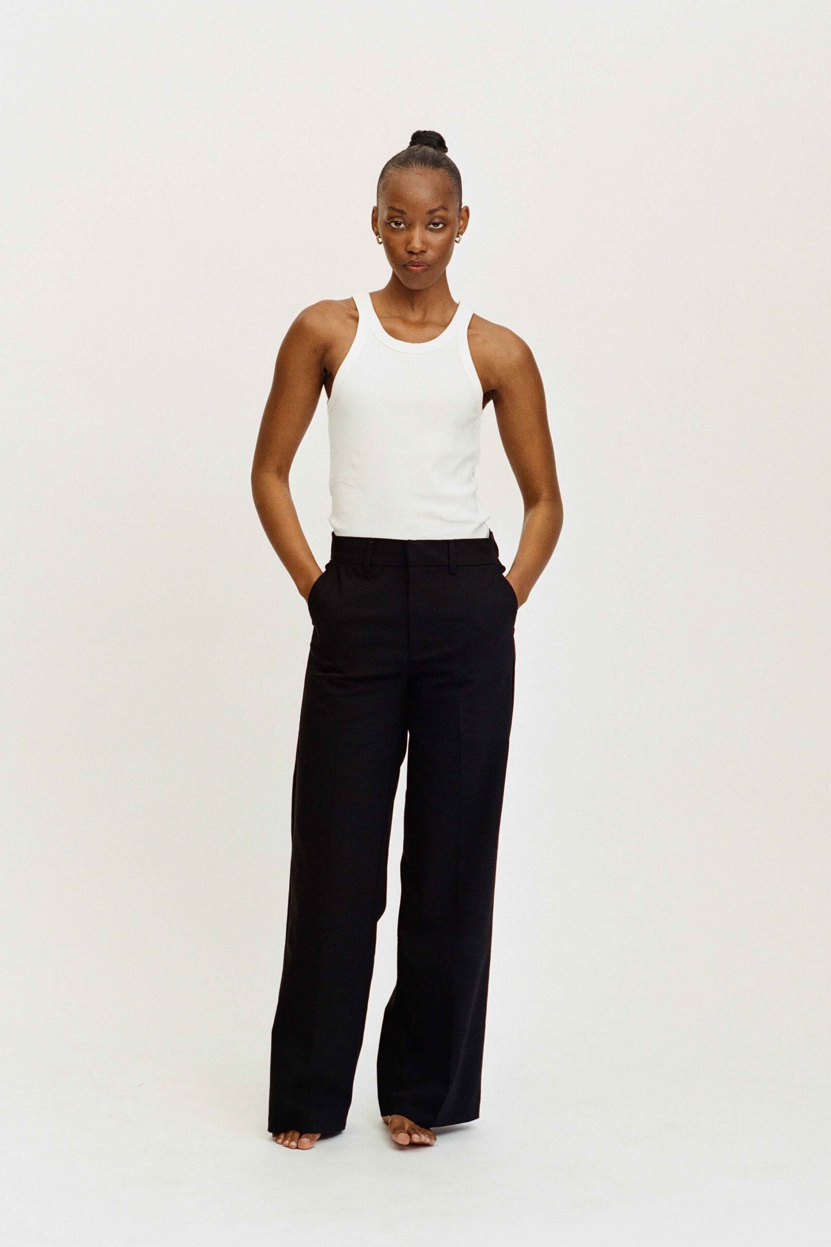 IVY - Alice Wide Pant, Sort - Billede 2