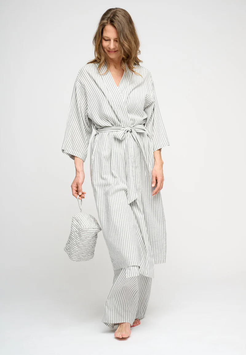 Moshi Moshi Mind - My Pouch Flannel, Ecru/Moonless Night - Billede 2