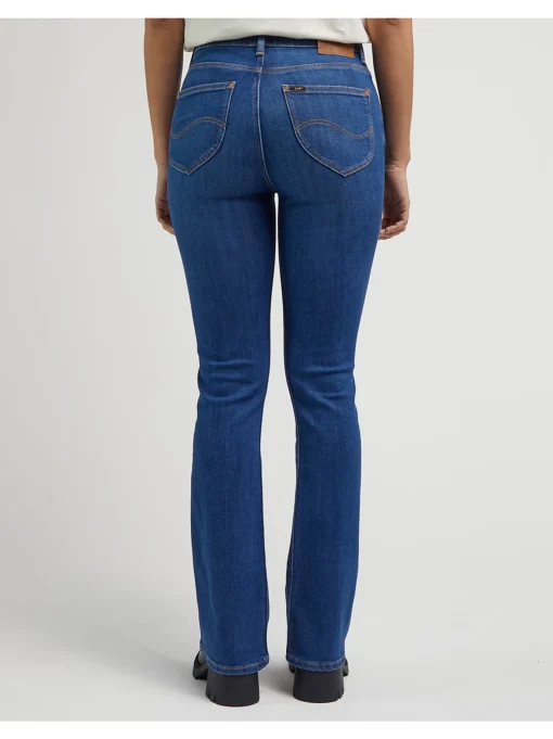 Lee - Breese Boot Jeans, Azure Wave - Image 4