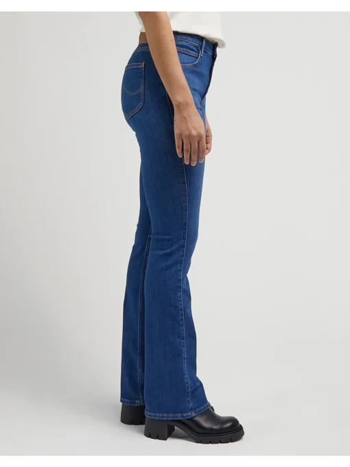 Lee - Breese Boot Jeans, Azure Wave - Image 5