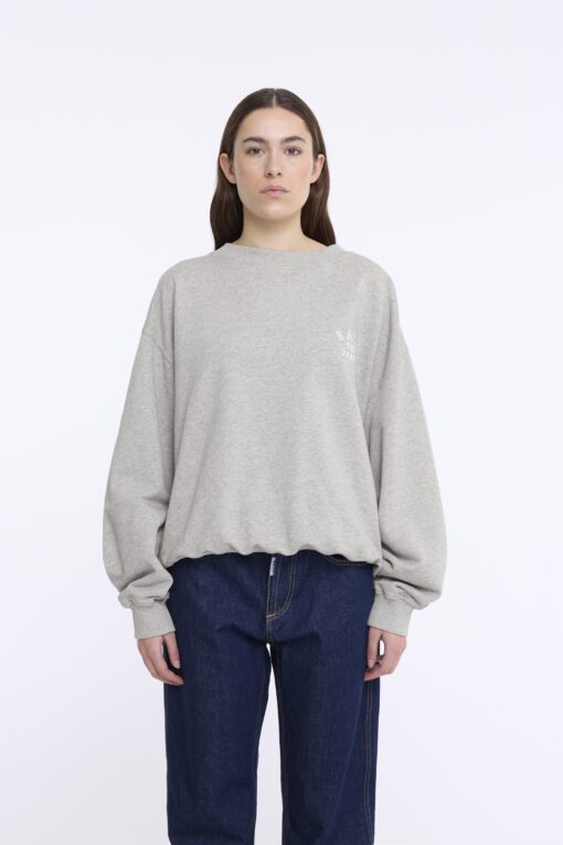 Ball – Basavona Crewneck Sweater, Medium Grey Melange - Image 2