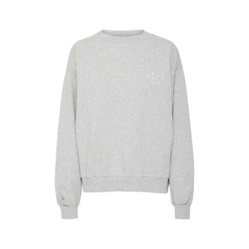 Ball – Basavona Crewneck Sweater, Medium Grey Melange