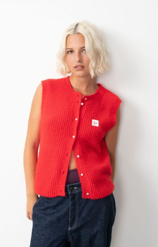 American Vintage - East Vest, Strawberry - Image 4