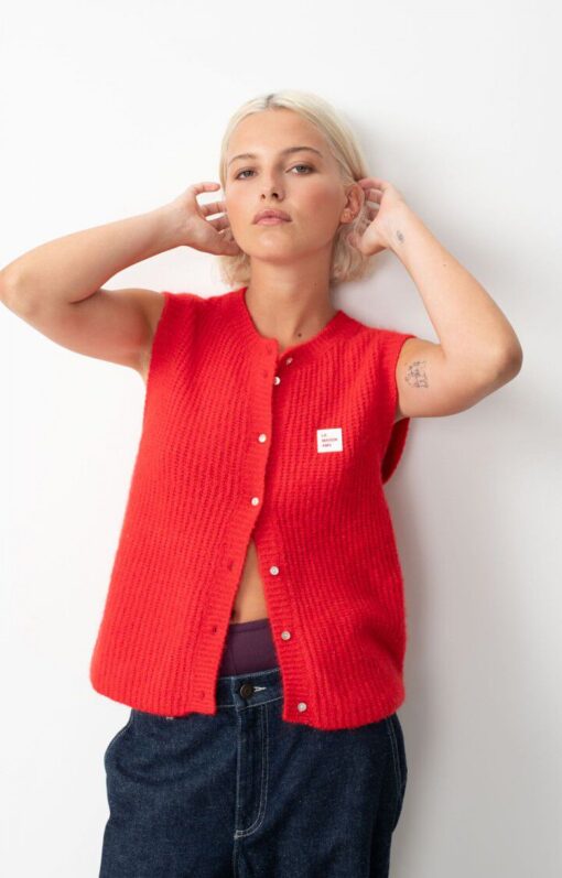 American Vintage - East Vest, Strawberry - Image 3