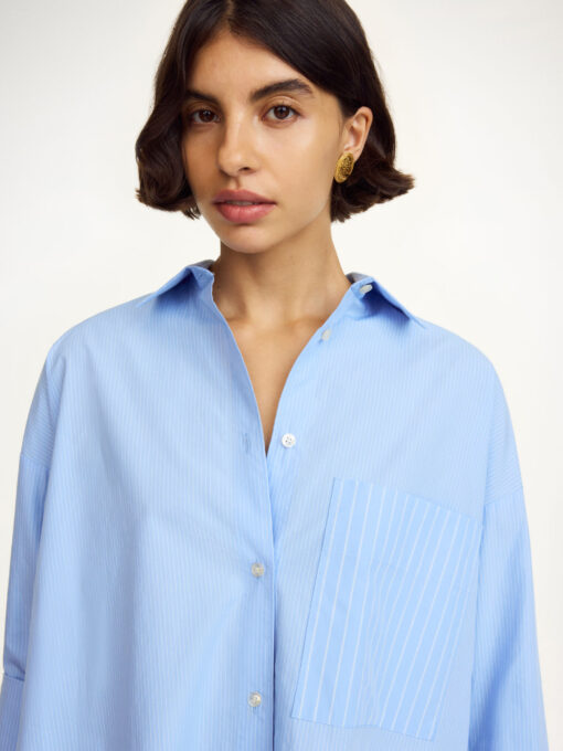 Malene Birger - Derris Blue Stripe Shirt