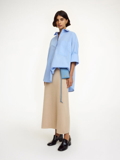 Malene Birger - Derris Shirt, Blue Stripe - Image 2