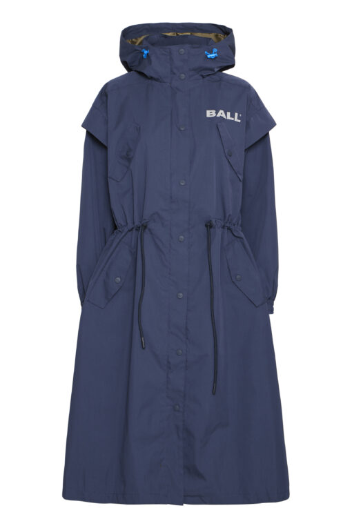 BALL - Bapioggia Coat Navy blå