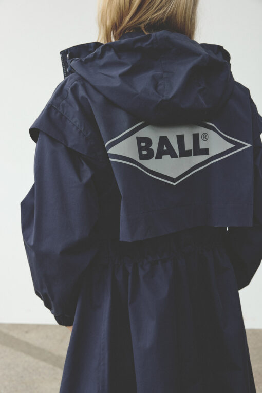 BALL - Bapioggia Coat Navy blå