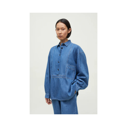 Aiayu - Umi Tunic Denim Skjorte, Iceberg