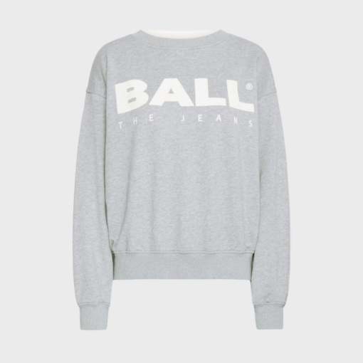 Ball - Basimona Sweatshirt Grå Melange Merci