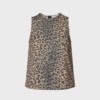 Rabens Saloner - Piper Leopard print tank top.