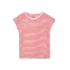 Mads Nørgaard-Fin Jersey Stripe Teasy Tee FAV, Red/White