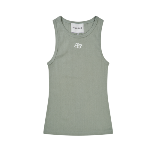 Tezza Tank Top fra Munthe i Dust Green