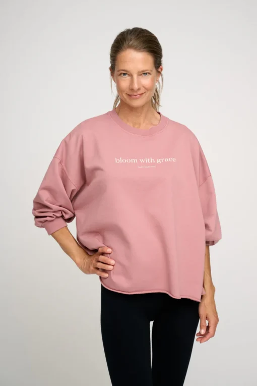 Moshi Moshi Mind - Mantra Sweat, Vintage Rose - Image 2