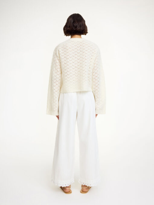 Malene Birger - Cierrou Cardigan, Soft White - Image 3