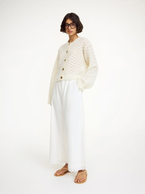 Malene Birger - Cierrou Cardigan, Soft White - Image 4