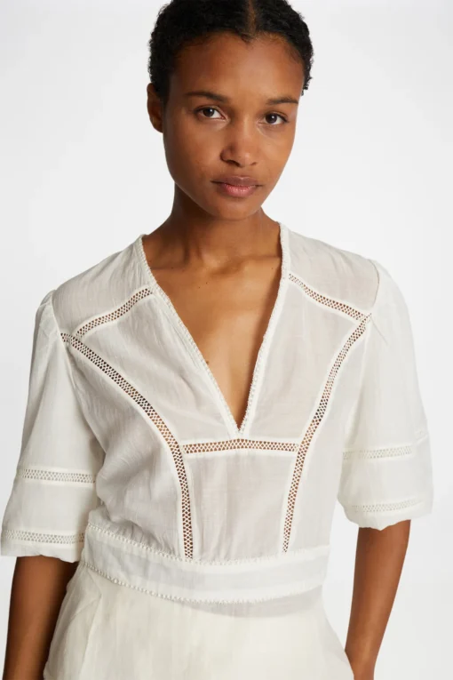 Munthe - Florise Top Ivory