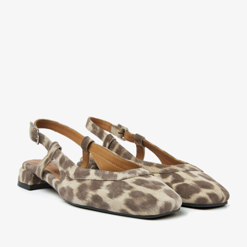 Via Vai – Julie Xena Slingbacks, Leopard - Image 5