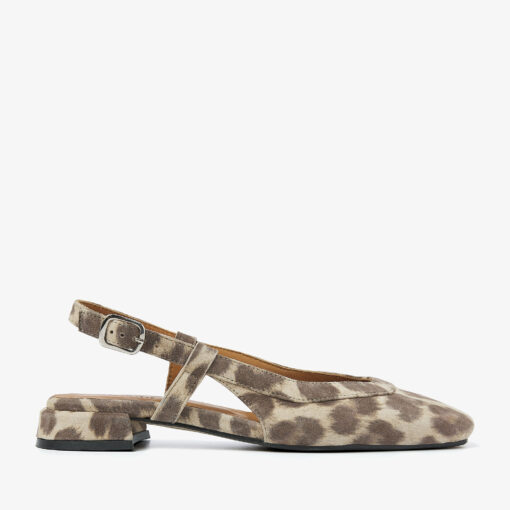 Via Vai – Julie Xena Slingbacks, Leopard - Image 7