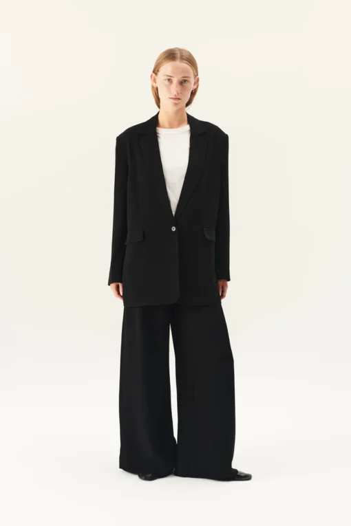 Rue de Tokyo - Cica Heavy Crepe Blazer - Image 4