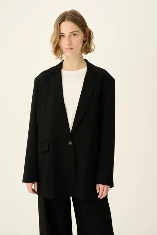 Rue de Tokyo - Cica Heavy Crepe Blazer - Image 5