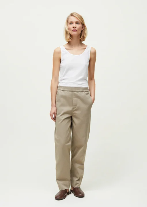 Aiayu - Coco pant twill Light, Vintage Army - Image 7