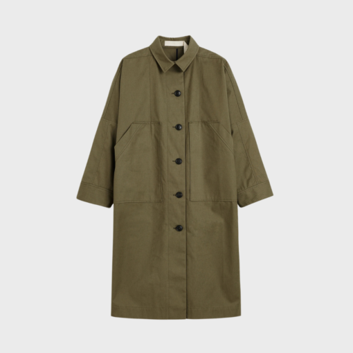 Aiayu - Jean coat ventile Vintage Army