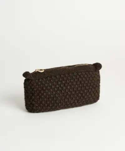 Aiayu - Helen Classic Pouch, Dark Brown