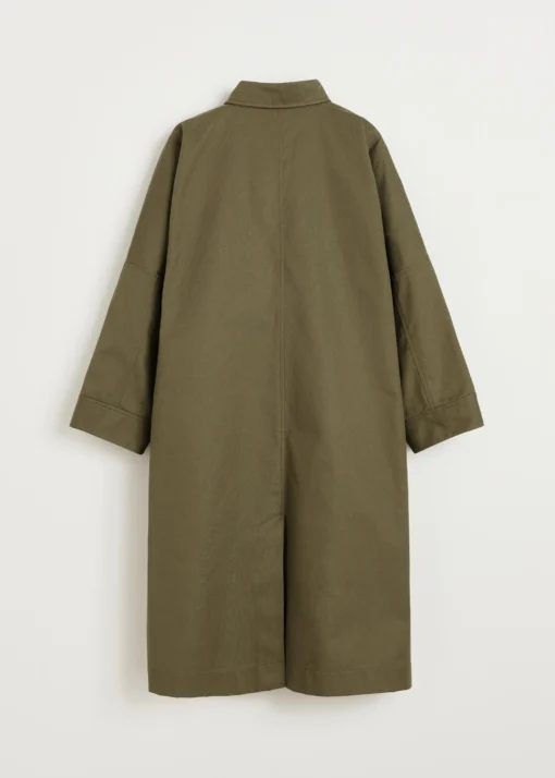 Aiayu - Jean coat II ventile, Vintage Army - Image 6