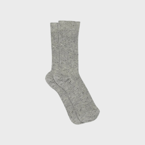 Oplev den perfekte kombination af komfort, kvalitet og stil med MP Denmark - Betty socks Grey Melange. Designet i Danmark og fremstillet i Europa