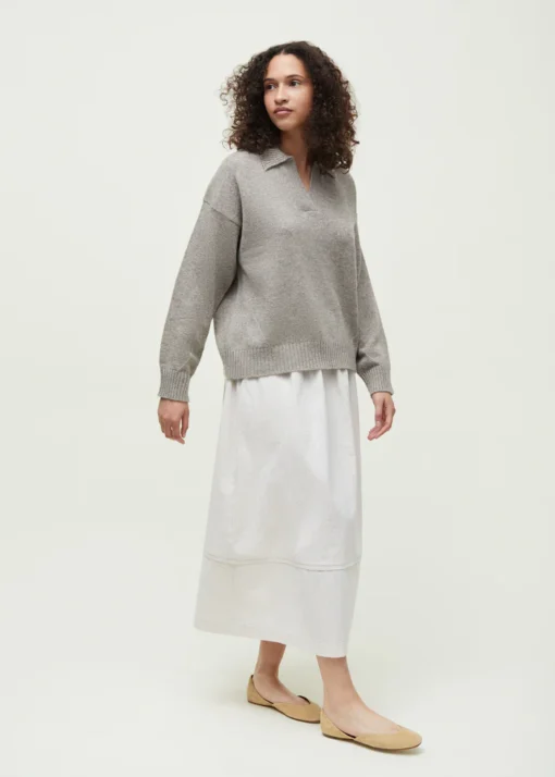 Aiayu - Optica polo sweater, pure yak - Image 6