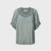 Rabens Saloner - Dorita Cotton angel top Sage