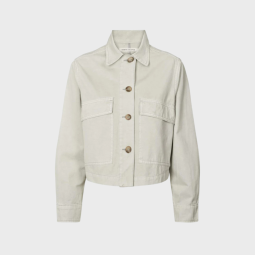 Rabens Saloner - Neva Canvas light short jacket