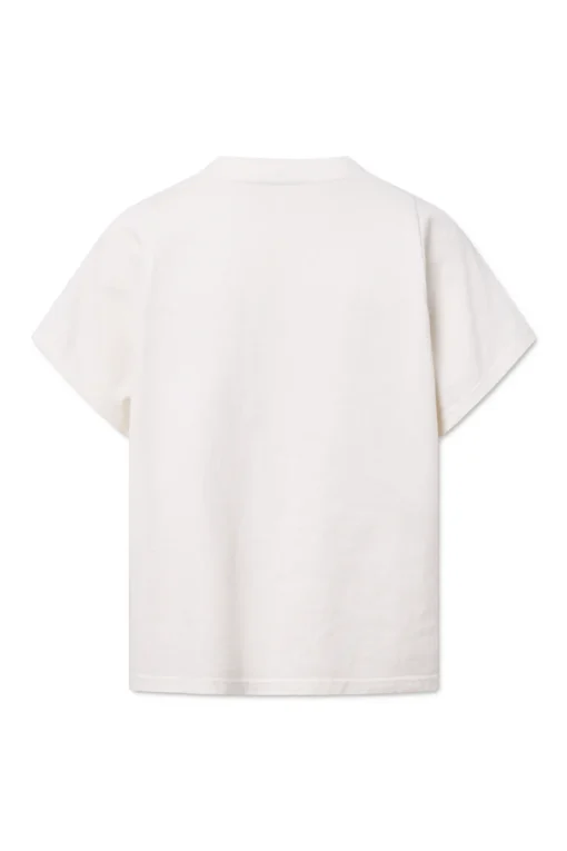 Rue de Tokyo - Teagan Garment Tee, Parchment White - Image 3