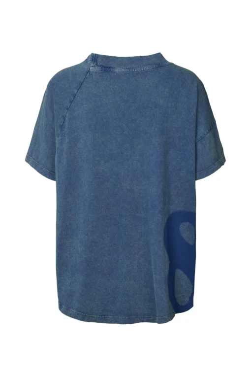 Rabens Saloner - Ary Infinity boxy t-shirt Blue - Image 5