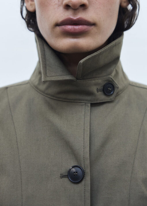 Aiayu - Jean coat II ventile, Vintage Army - Image 4