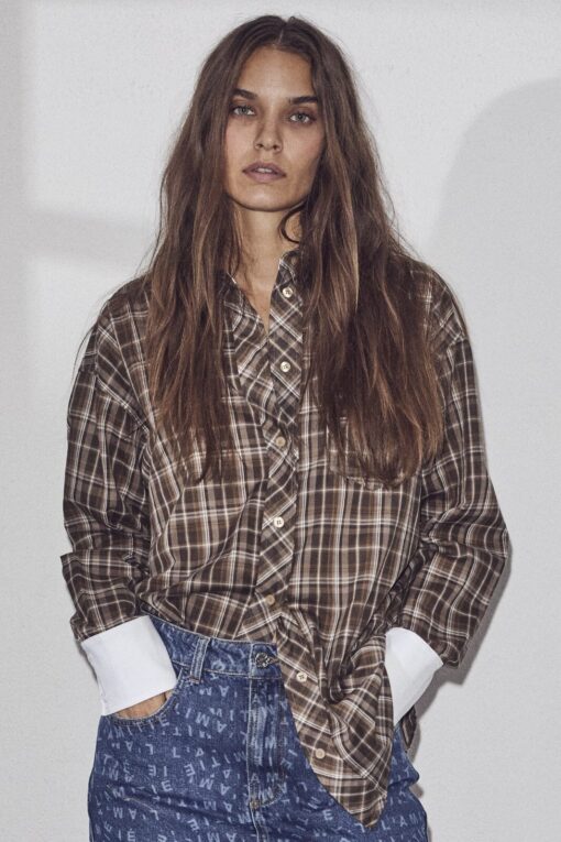 Haute L'Amitié - Loose Check Shirt - Image 2