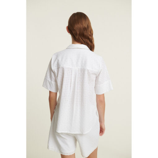 Basic Apparel - Adie SS Shirt, Bright White - Image 4