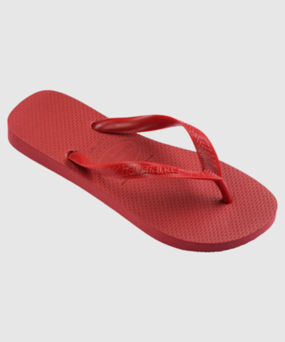Oplev komfort og stil med Havaianas – Top Flip Flops Rød – det ultimative valg til stranden, poolen og hverdagen. Disse ikoniske flip flops