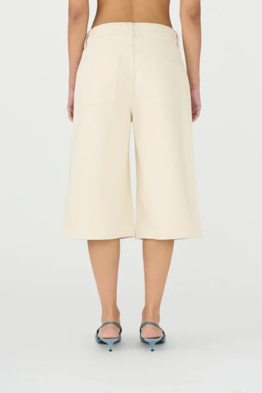 IVY - Augusta Long Shorts, Wash Ecru - Image 4