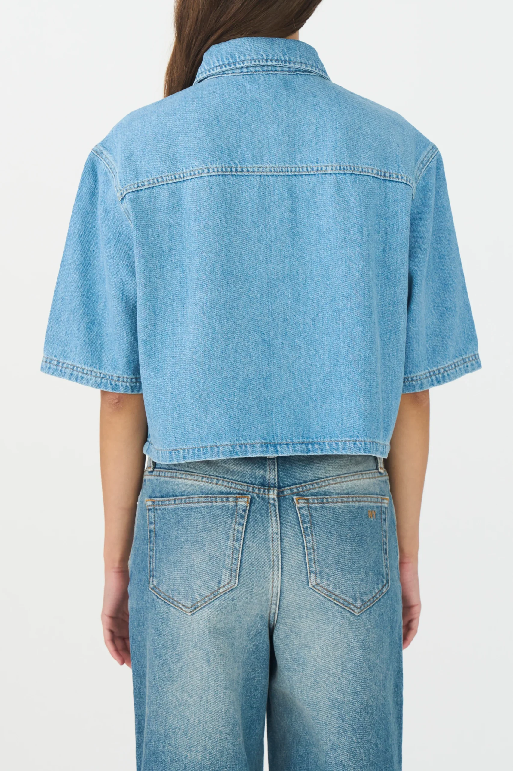 IVY - Uta Oversized Skjorte - Billede 4