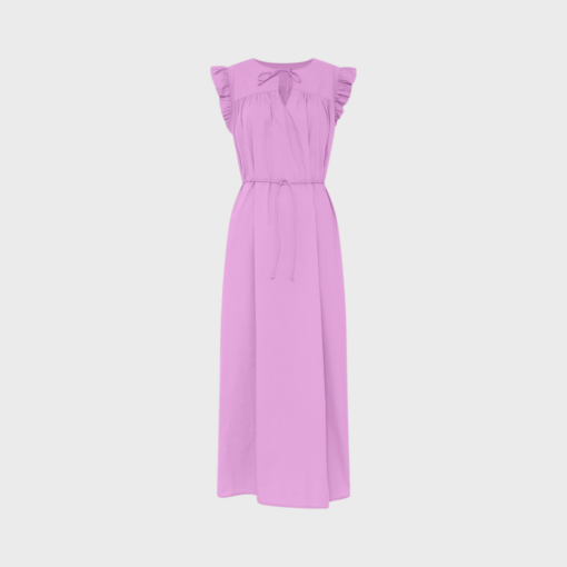 Frau - Stockholm Long Dress, Orchid - Image 2